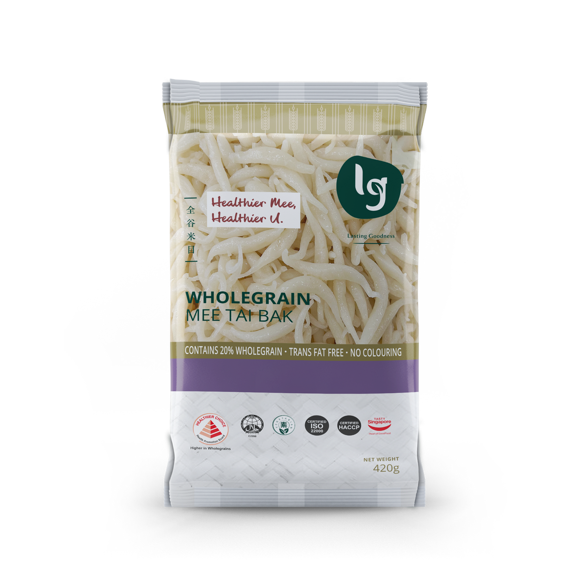 Wholegrain Mee Tai Bak 全谷米目