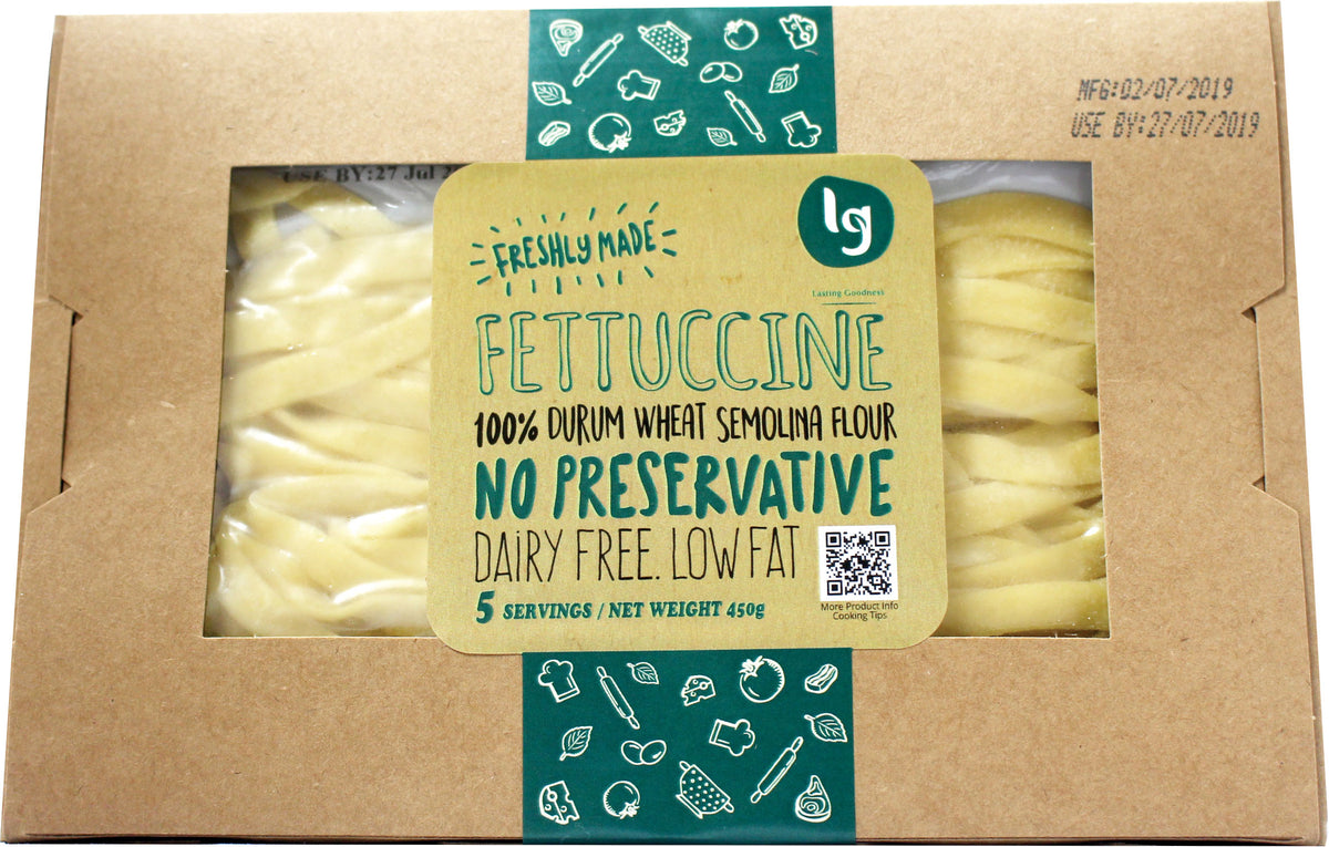 Fettuccine Fresh Pasta (450g)