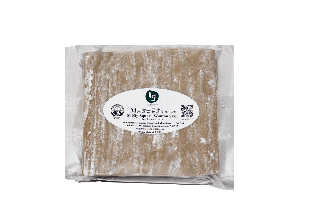 M Big Square Wanton Skin M大方云吞皮 (11cm)