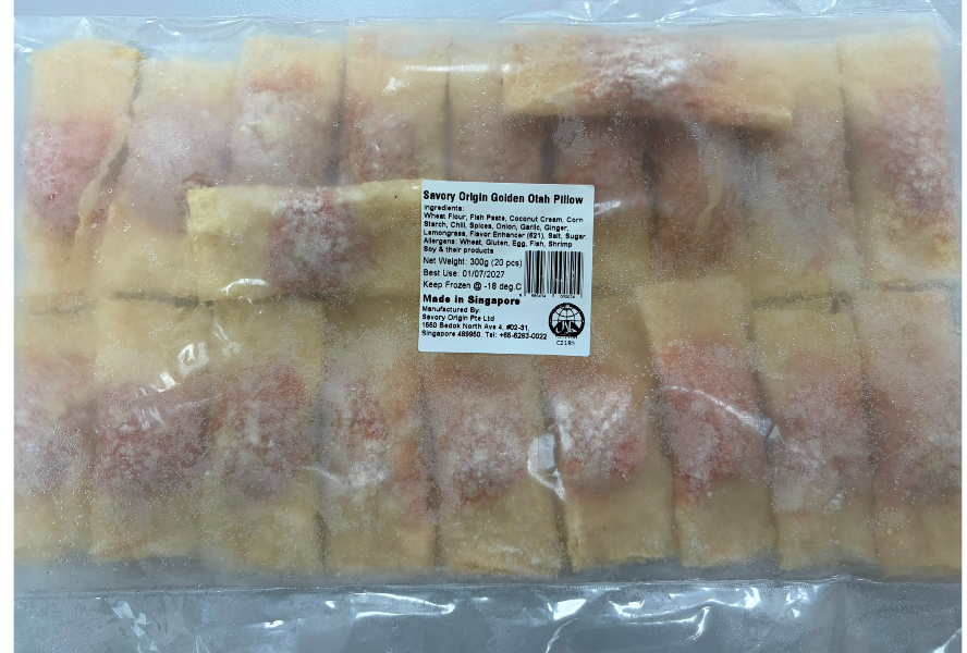 Savory Origin Golden Otah Pillow