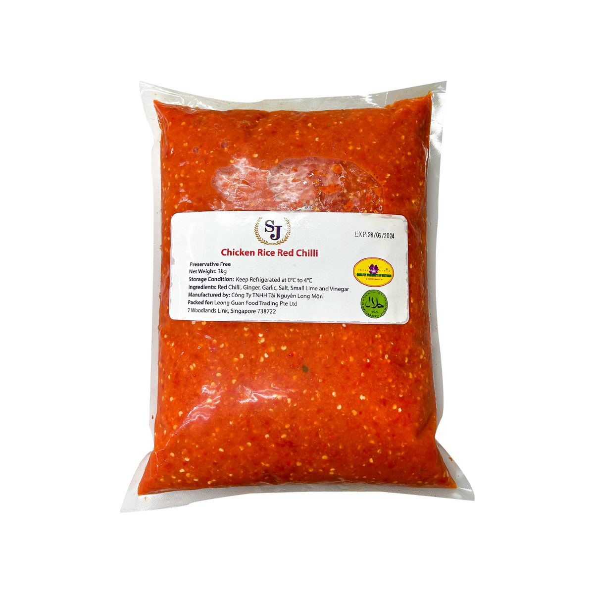 Chicken Rice Red Chilli 鸡饭辣椒