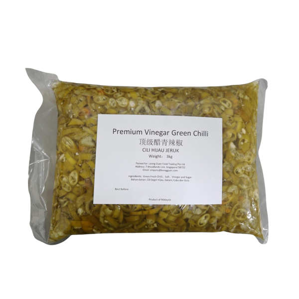 PREMIUM VINEGAR GREEN CHILLI 顶级醋青辣椒