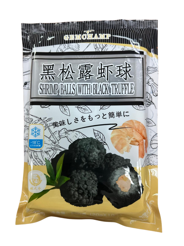 SHRIMP BALLS W/BLACK TRUFFLE 黑松露虾球