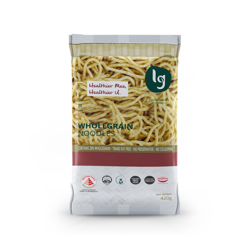 全麦面条全谷熟面